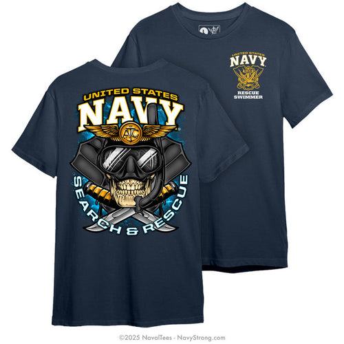"Search & Rescue" Tee | Navy
