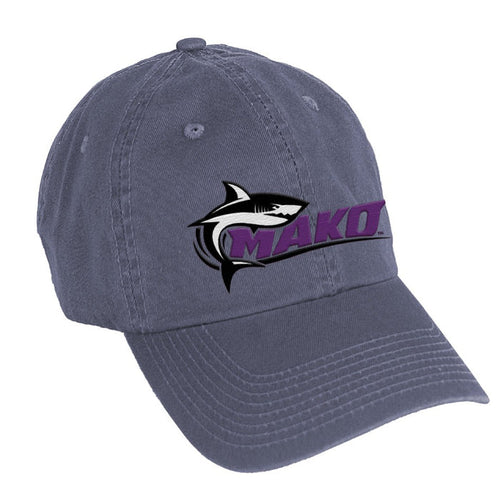 SeaWorld Orlando Retro Mako Indigo Adult Baseball Hat