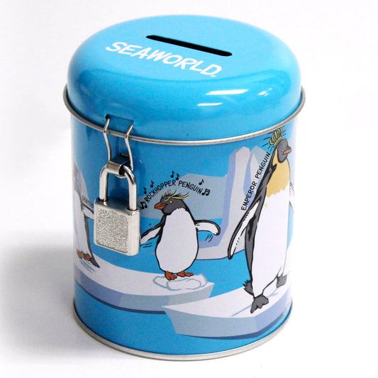 SeaWorld Whimsy Penguin Bank