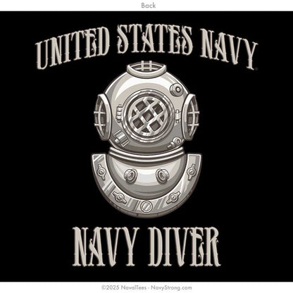 "Second Class Diver" Tee | Black