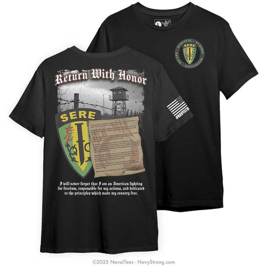 "SERE Conduct" Tee | Black