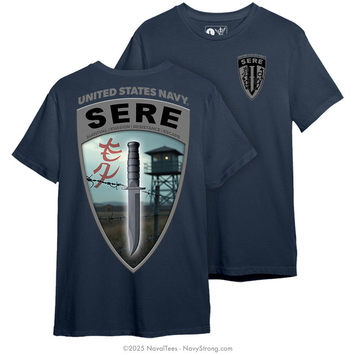 "SERE Watchtower" Tee | Navy