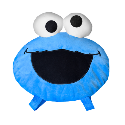 Sesame Street Cookie Monster Plush Backpack