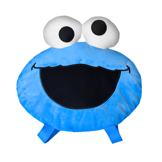 Sesame Street Cookie Monster Plush Backpack