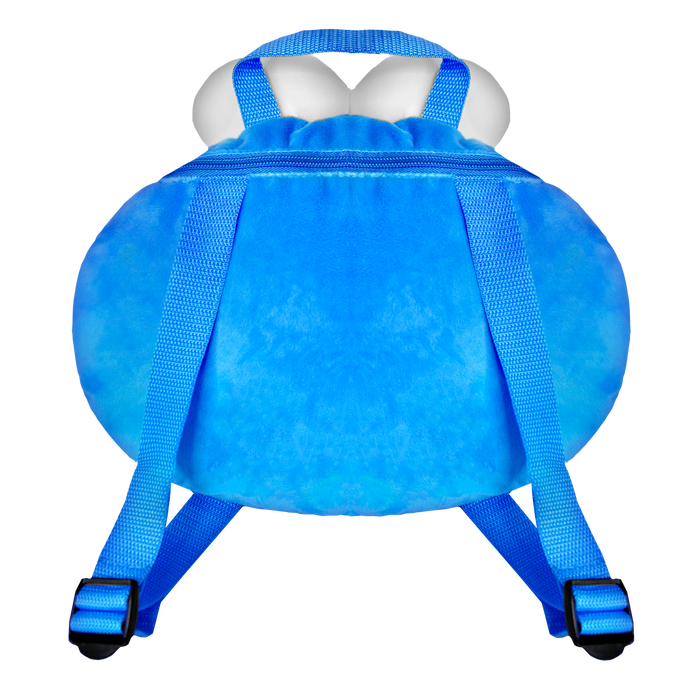 Sesame Street Cookie Monster Plush Backpack back