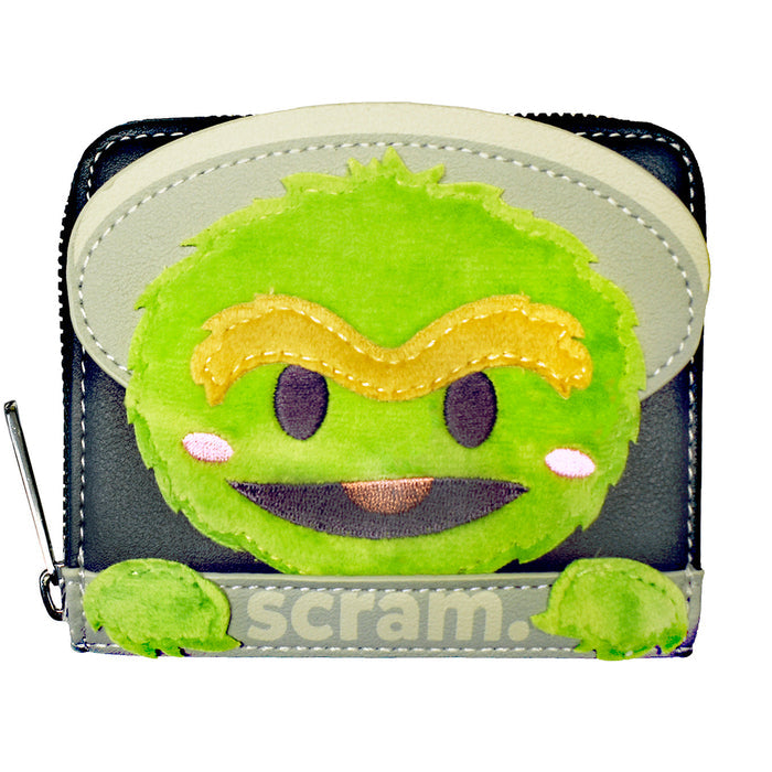 Sesame Street Loungefly Kawaii Oscar Wallet front