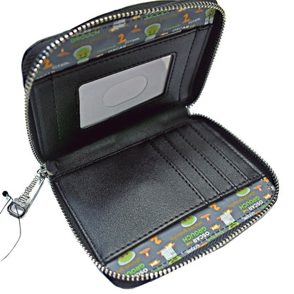 Sesame Street Loungefly Kawaii Oscar Wallet inside