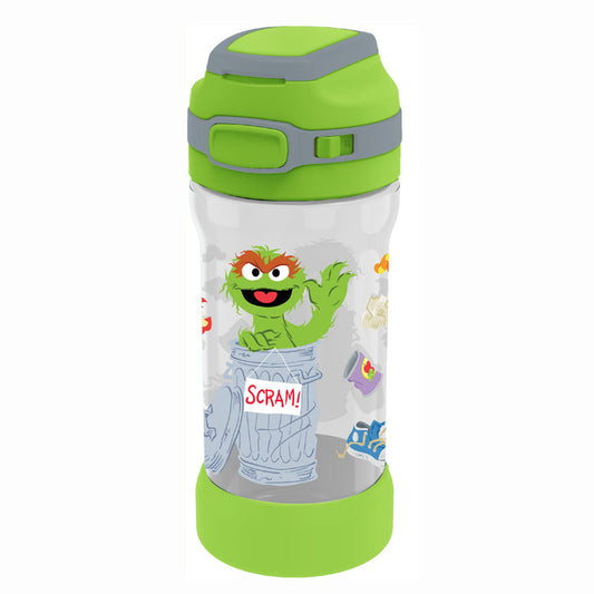 Sesame Street Oscar the Grouch Chugger Bottle 16 Oz