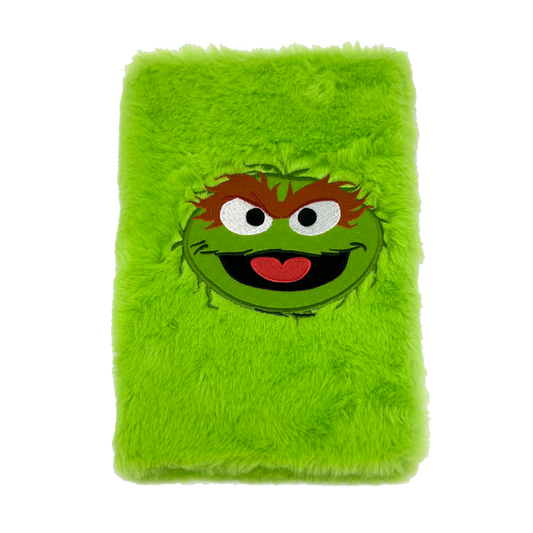 Sesame Street Oscar the Grouch Furry Notebook