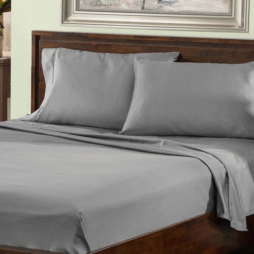 Sheet Set King 250TC - Silver Grey