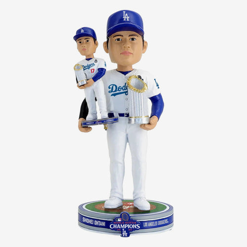 Shohei Ohtani Los Angeles Dodgers 2024 World Series Champions Bobble Dubblz Bobblehead