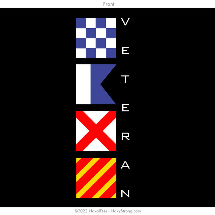 "Signal Flags" Tee | Black
