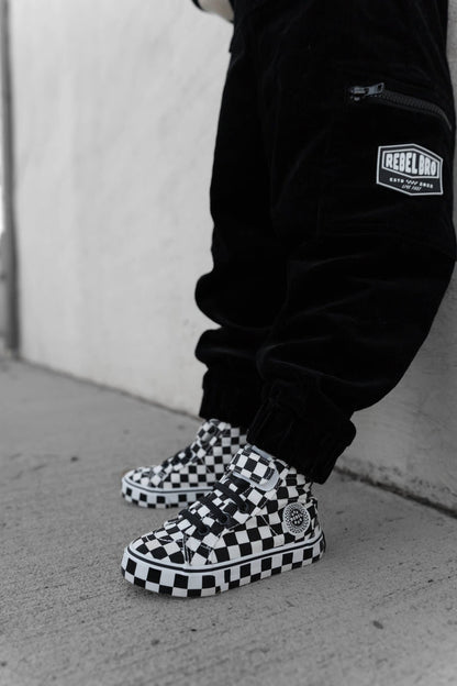 SK8TR Hi-Top in Venice (Checkered)