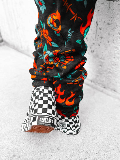 SK8TR Hi-Top in Venice (Checkered)