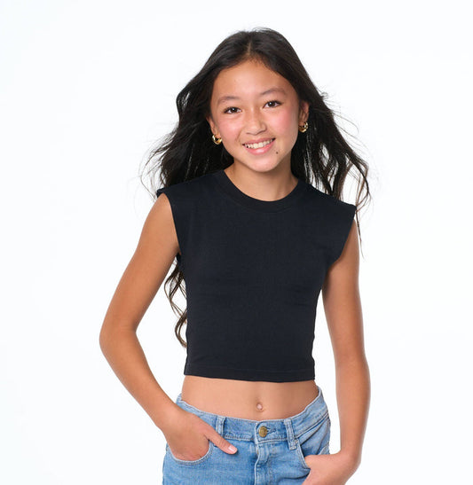 Sleeveless Seamless Top for Tweens / MEDIUM/LARGE