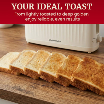 SLIMTOAST™ 2-Slice Long Slot Toaster