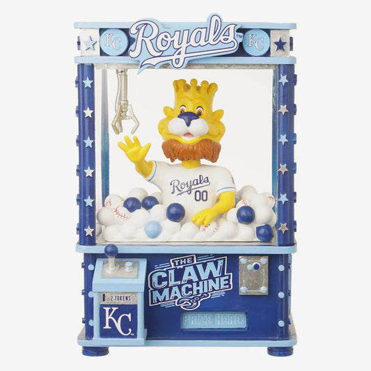 Sluggerrr Kansas City Royals Claw Machine MLB Baseball Bobblehead