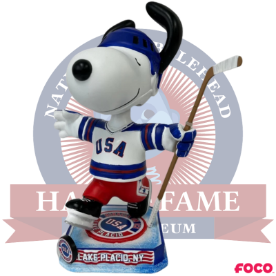 Snoopy USA Miracle on Ice Bobblehead