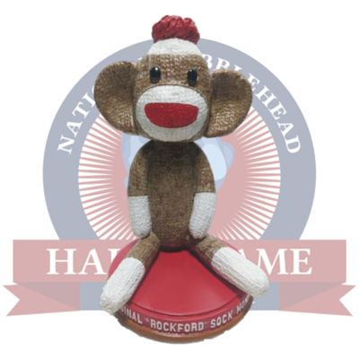 Sock Monkey Bobblehead - National Bobblehead HOF Store