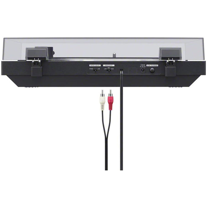 Sony PSLX310BT Turntable with Bluetooth Connectivity Black Black