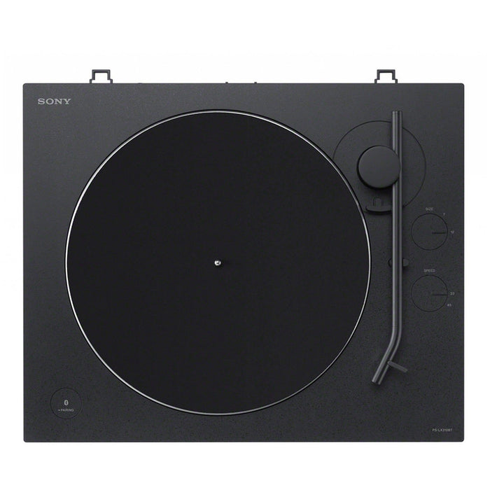 Sony PSLX310BT Turntable with Bluetooth Connectivity Black Black