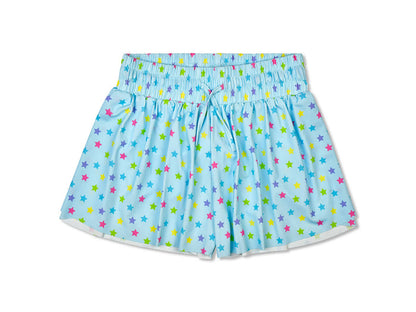 Sparkling Stars Butterfly Shorts (Youth Medium (10-12))