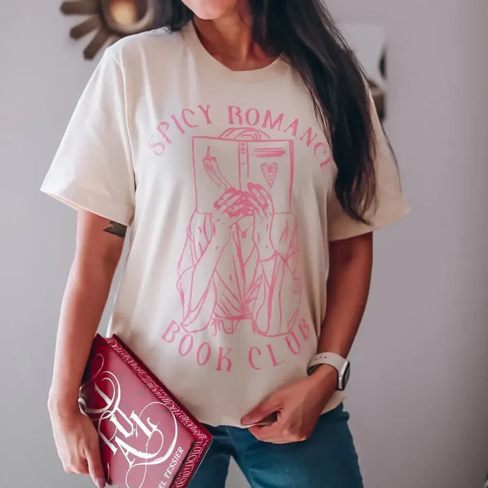 Spicy Romance Book Club Tee Shirt