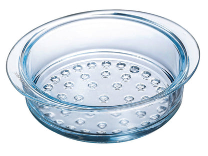 Steam cooking - Steamer basket and glass lid
