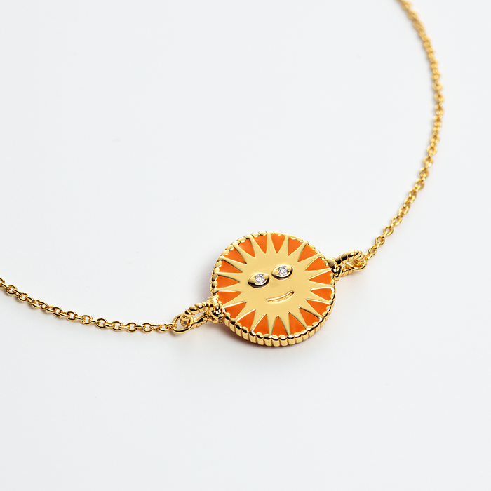 SuMoS Armkette Gold bright orange