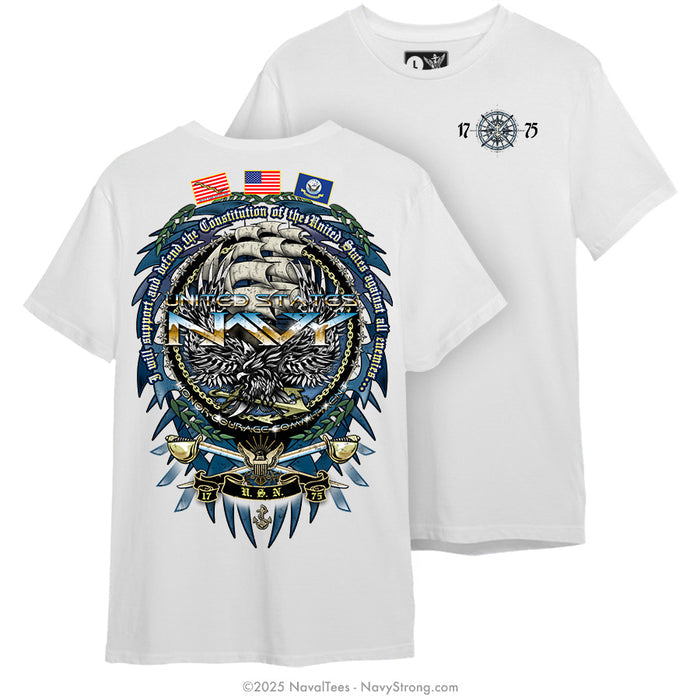 "Support & Defend" Tee | White