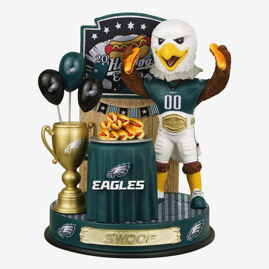 Swoop Philadelphia Eagles Hot Dog Eating Contest NFL Bobblehead