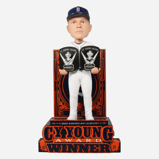 Tarik Skubal Detroit Tigers 2025 American League Cy Young Award MLB Bobblehead