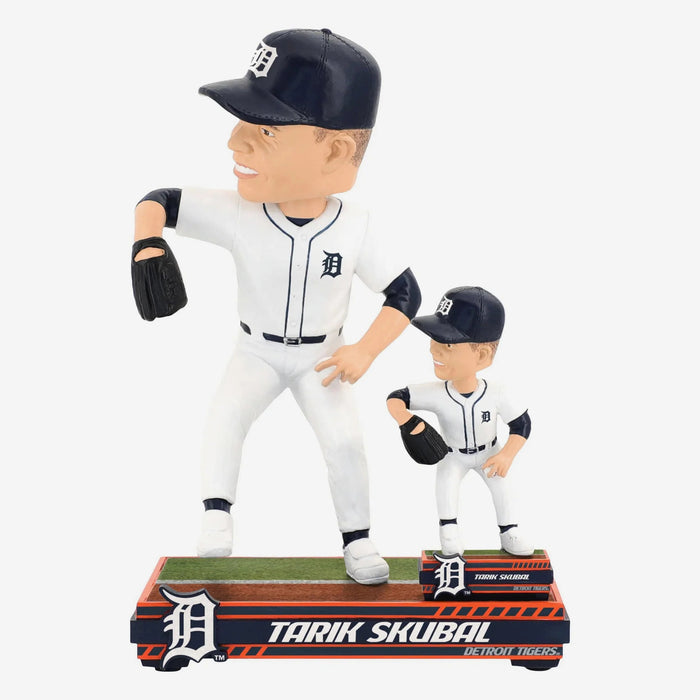 Tarik Skubal Detroit Tigers Magnetized Bobble Dubblz MLB Baseball Bobblehead