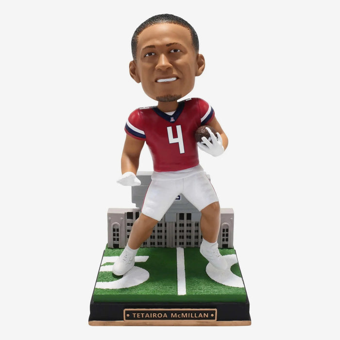 Tetairoa McMillan Arizona Wildcats Gates Series NCAA College Bobblehead