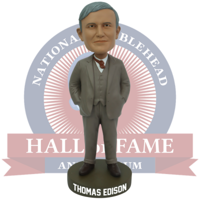 Thomas Edison Bobblehead (Presale)