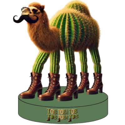 Tob Tobi Tob Tob Tobi Tob Bobblehead (Presale)