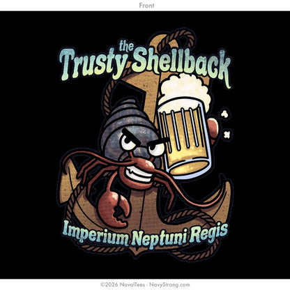 "Trusty Shellback" Tee | Black