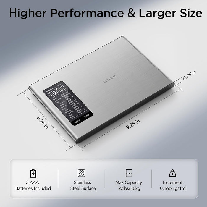 ULTREAN AI Nutriscale Curve pro