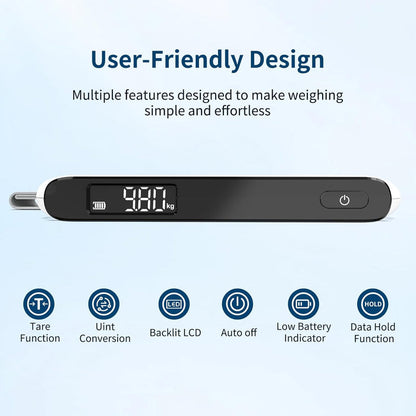 Ultrean Luggage Scale, 110lb Digital Suitcase Weight Scale