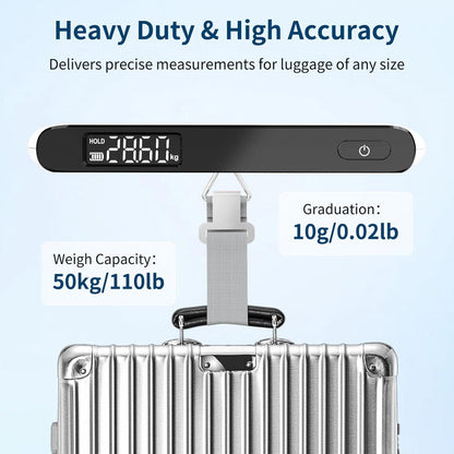 Ultrean Luggage Scale, 110lb Digital Suitcase Weight Scale