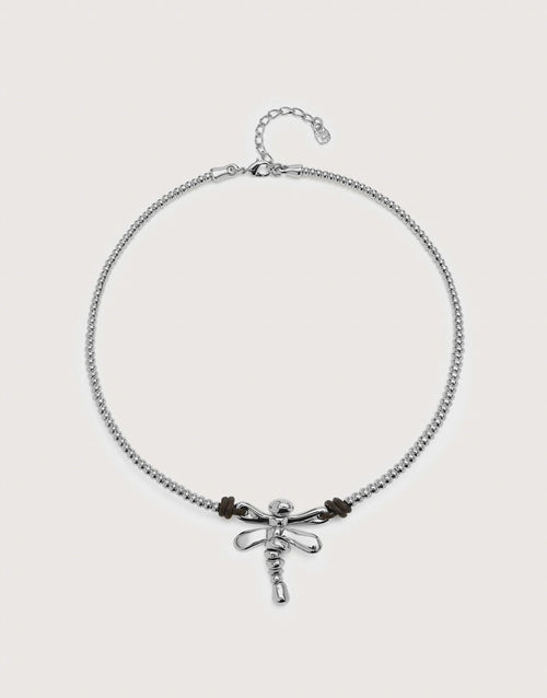 UNOde50 Short Dragonfly Necklace