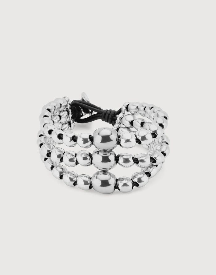 UNOde50 Triple Breaded Bracelet