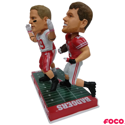 Watt Brothers Wisconsin Badgers Bobblehead - National Bobblehead HOF Store