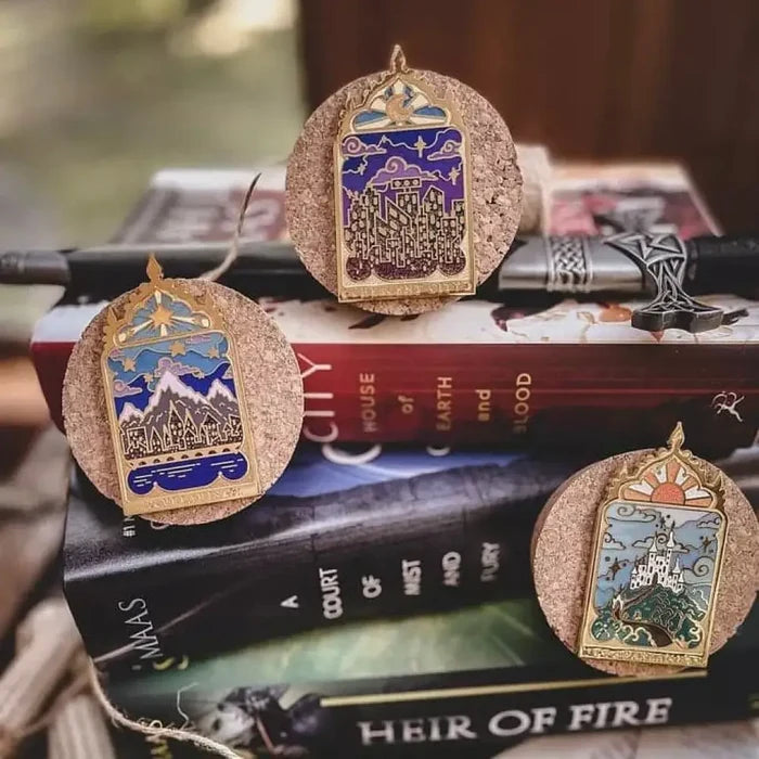 Worlds of Maas Enamel Pin Set of 3 Enamel Pins