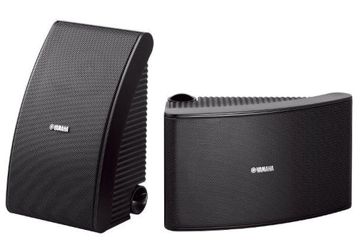 Yamaha NS-AW592 All-Weather Pair of Outdoor Speakers in Black Black