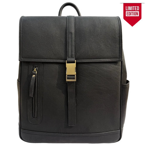 Zion Full Grain Leather Backpack for Laptop, Work & Travel