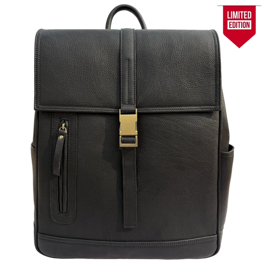 Zion Full Grain Leather Backpack for Laptop, Work & Travel