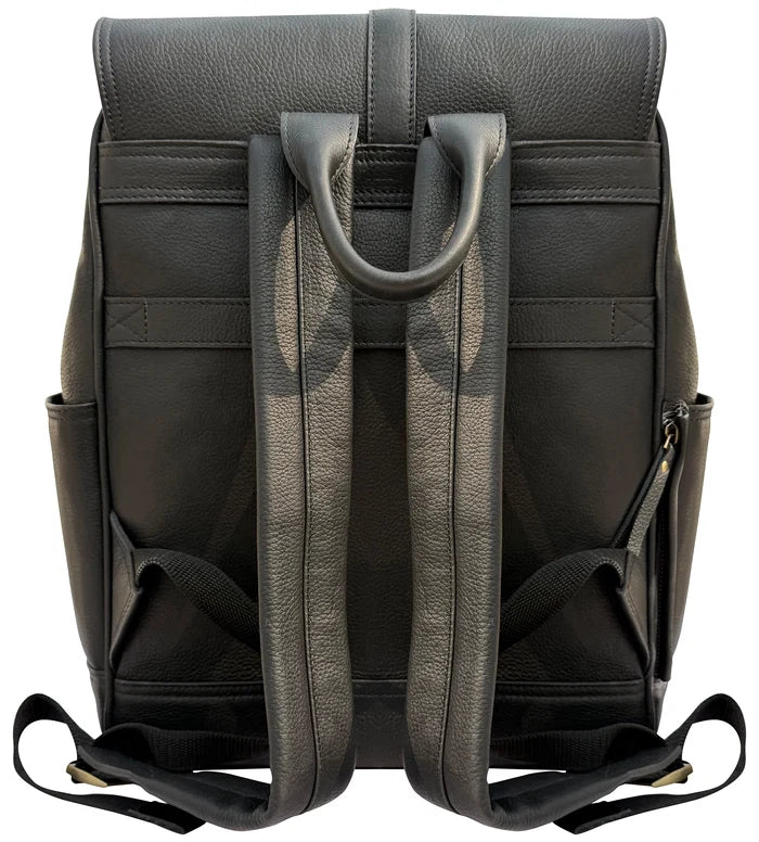Zion Full Grain Leather Backpack for Laptop, Work & Travel