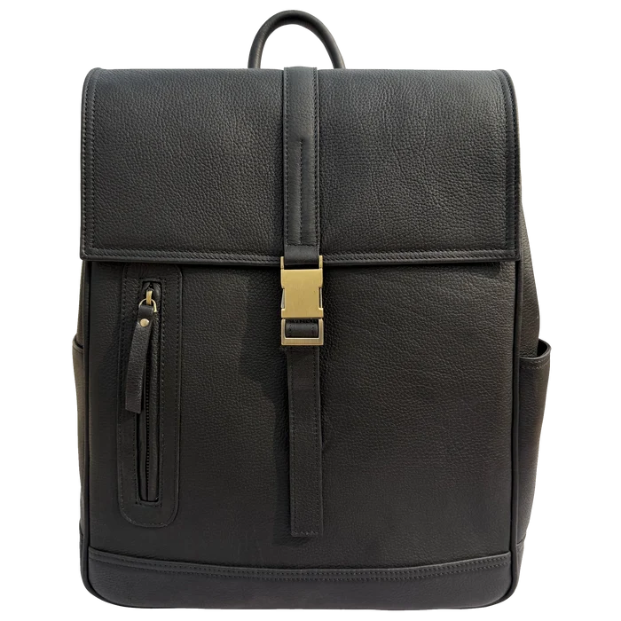 Zion Full Grain Leather Backpack for Laptop, Work & Travel