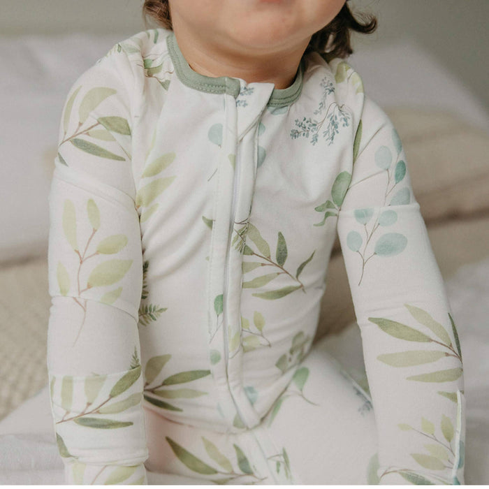 Zip-Up Footie Pajama - Haven
